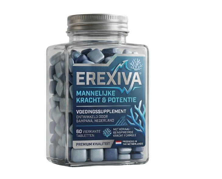 Eén verpakking Erexiva met 60 capsules